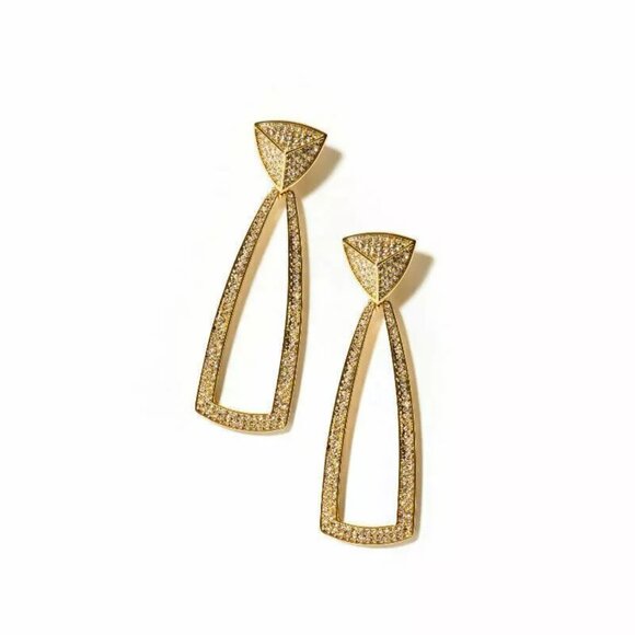 House of Harlow 1960 Mesa Door Knocker Earrings - Picture 4 of 13